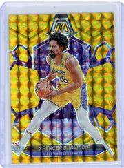 Spencer Dinwiddie 2023-24 Panini Mosaic Gold #'d 08/10