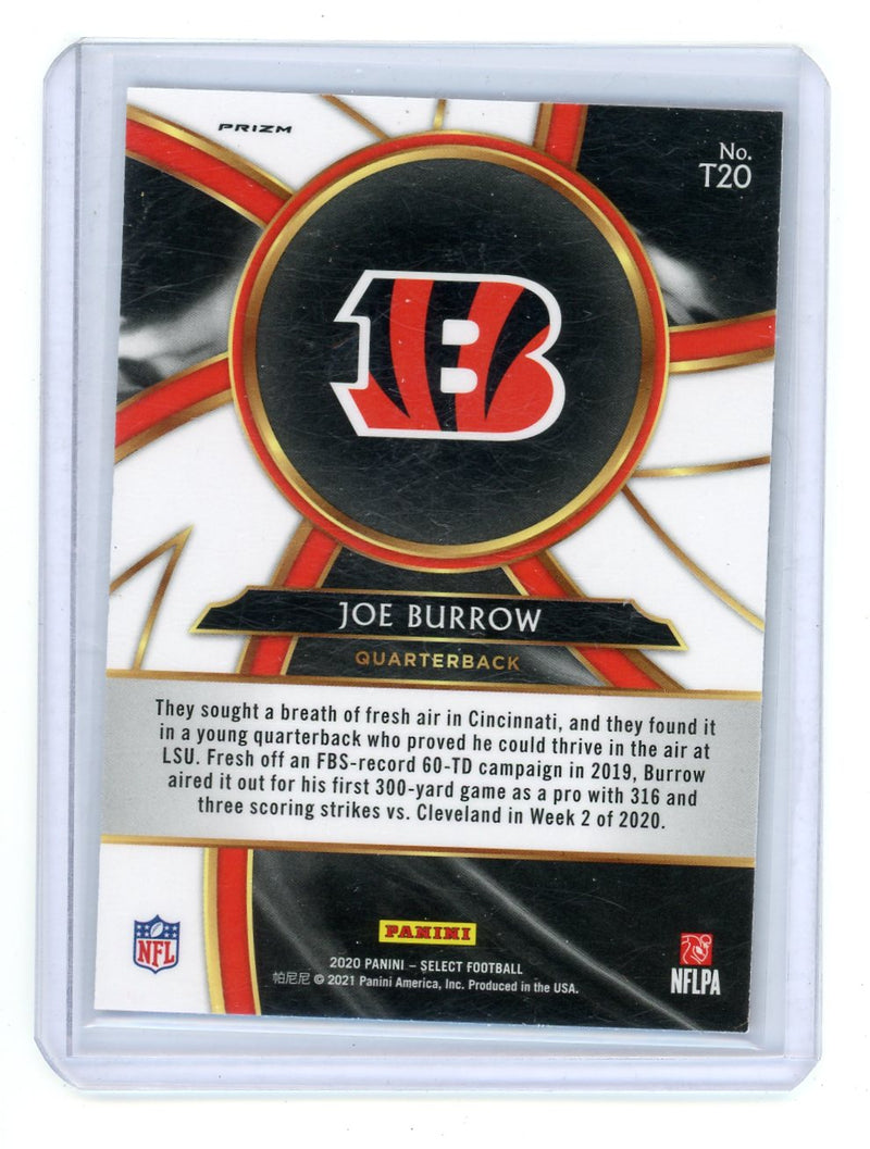 Joe Burrow 2020 Select Turbocharged Prizm