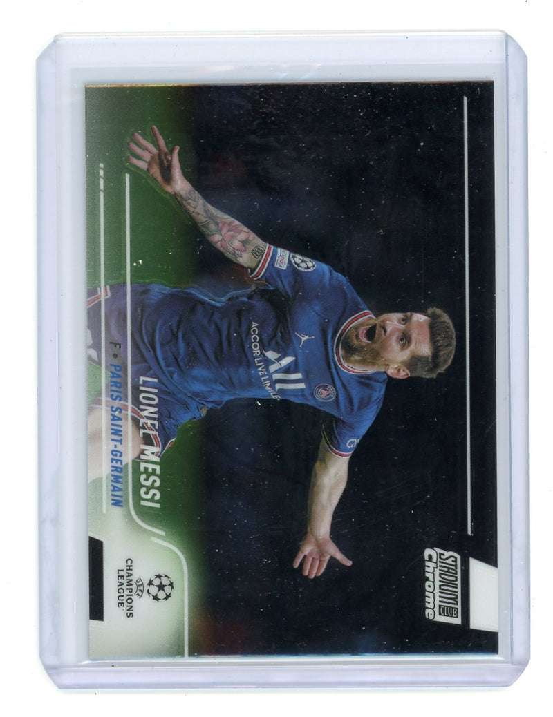 Lionel Messi 2022 Topps Stadium Club Chrome Champions League