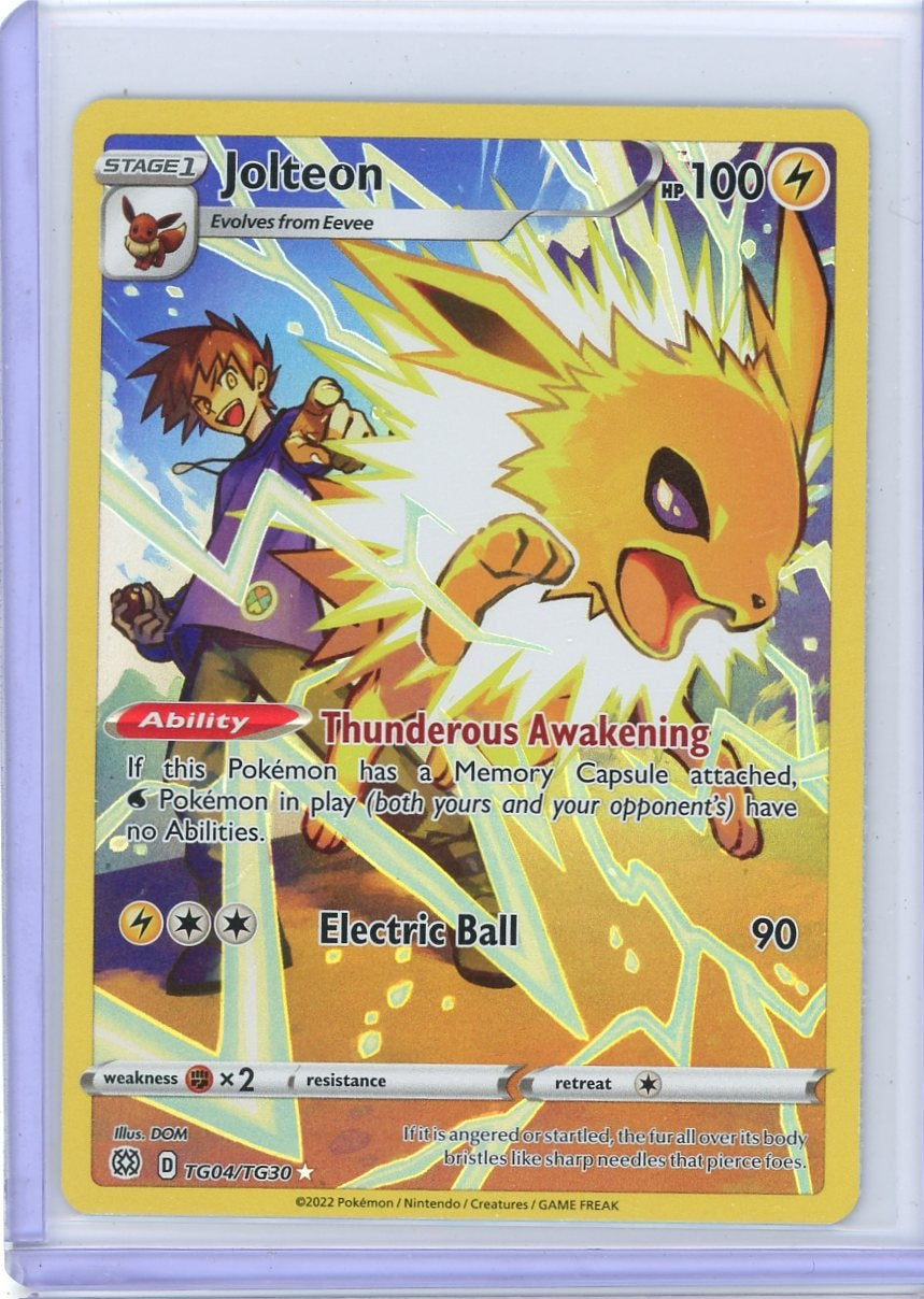 Jolteon Pokémon Brilliant Stars Trainer Gallery #TG04/TG30
