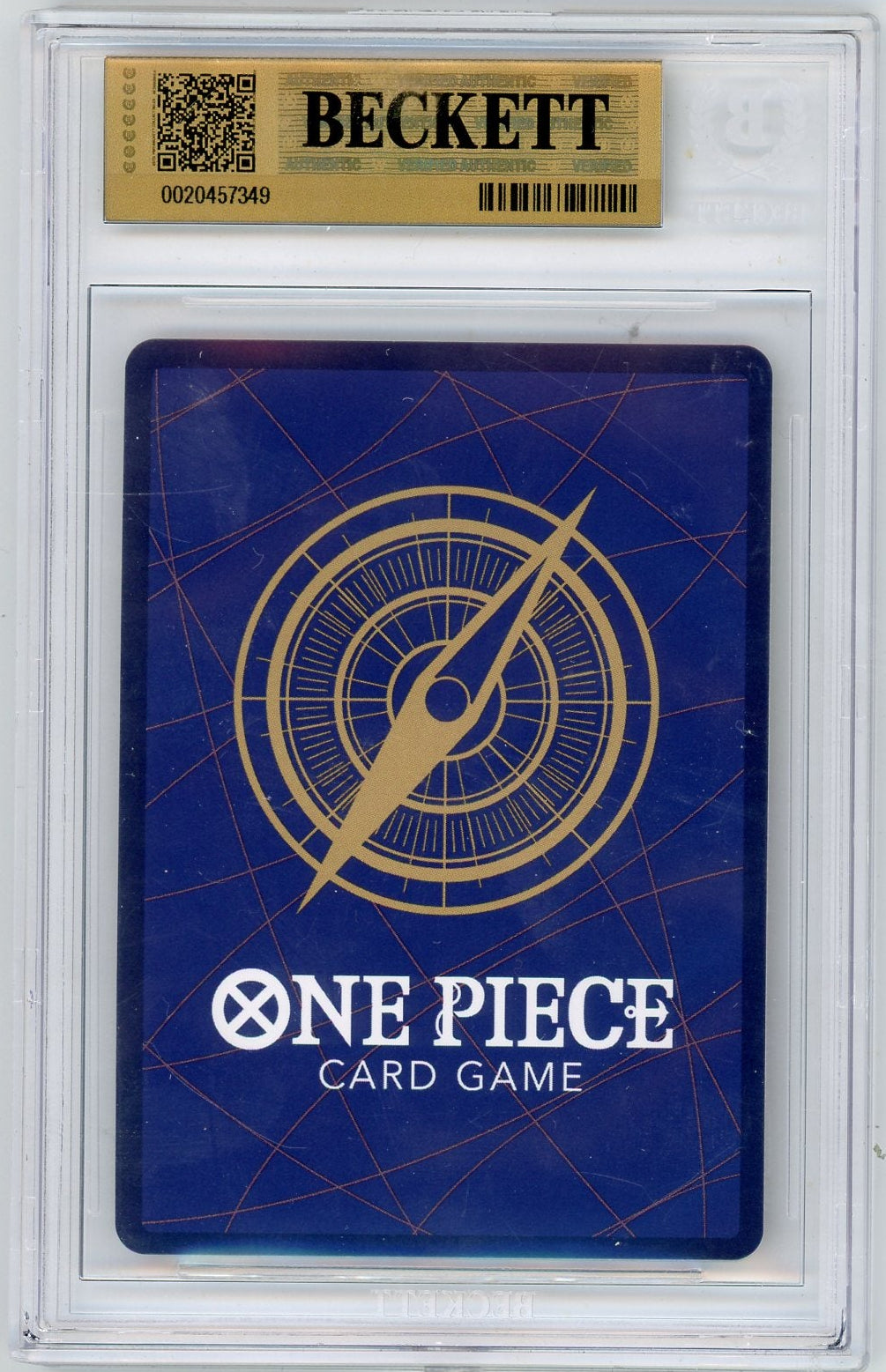 Monkey.D.Luffy One Piece Carrying On His Will OP13-118 SEC BGS 9.5