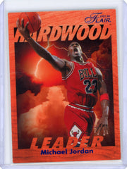 Michael Jordan 1997-98 Fleer Flair Hardwood Leader