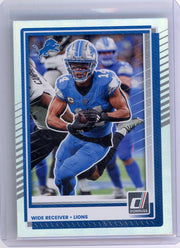 Amon-Ra St. Brown 2025 Donruss No Name SP holo