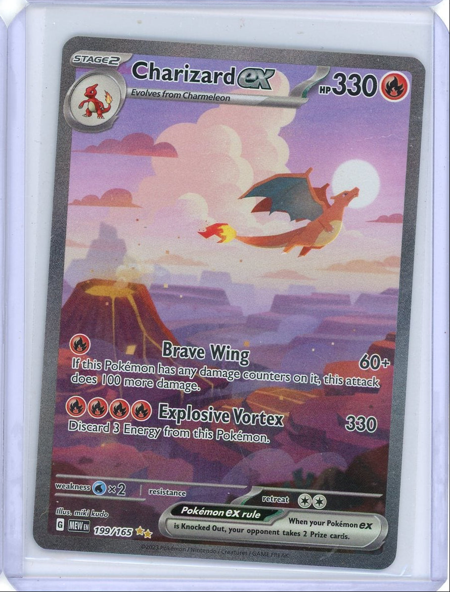 Charizard ex Pokémon 151 Special Illustration Rare #199/165