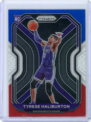 Tyrese Haliburton 2020-21 Panini Prizm Red White & Blue Prizm RC
