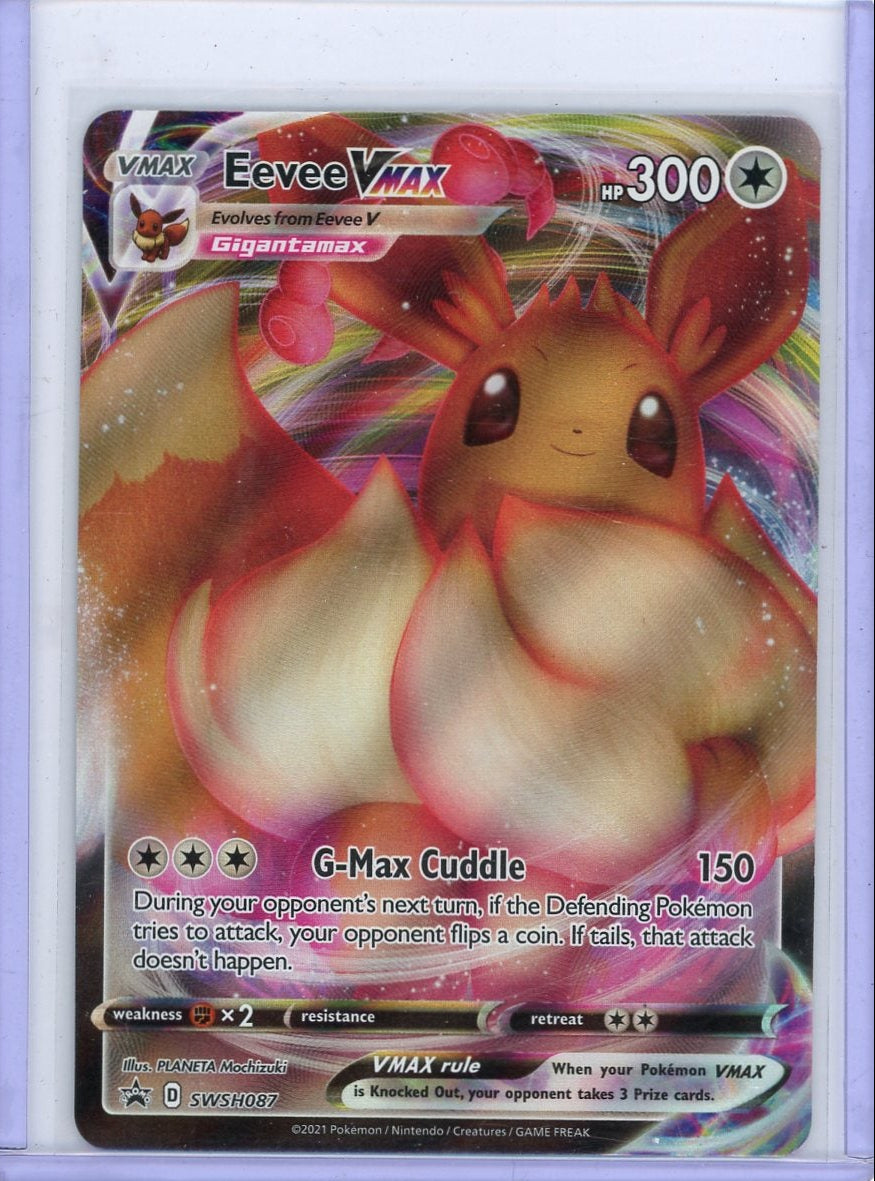 Eevee Vmax Pokémon Black Star Promo #SWSH087