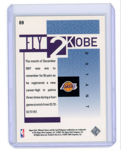 Kobe Bryant 2001 Upper Deck Ultimate Victory #69 holo