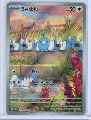 Swablu Pokémon Paradox Rift Illustration Rare #213/182