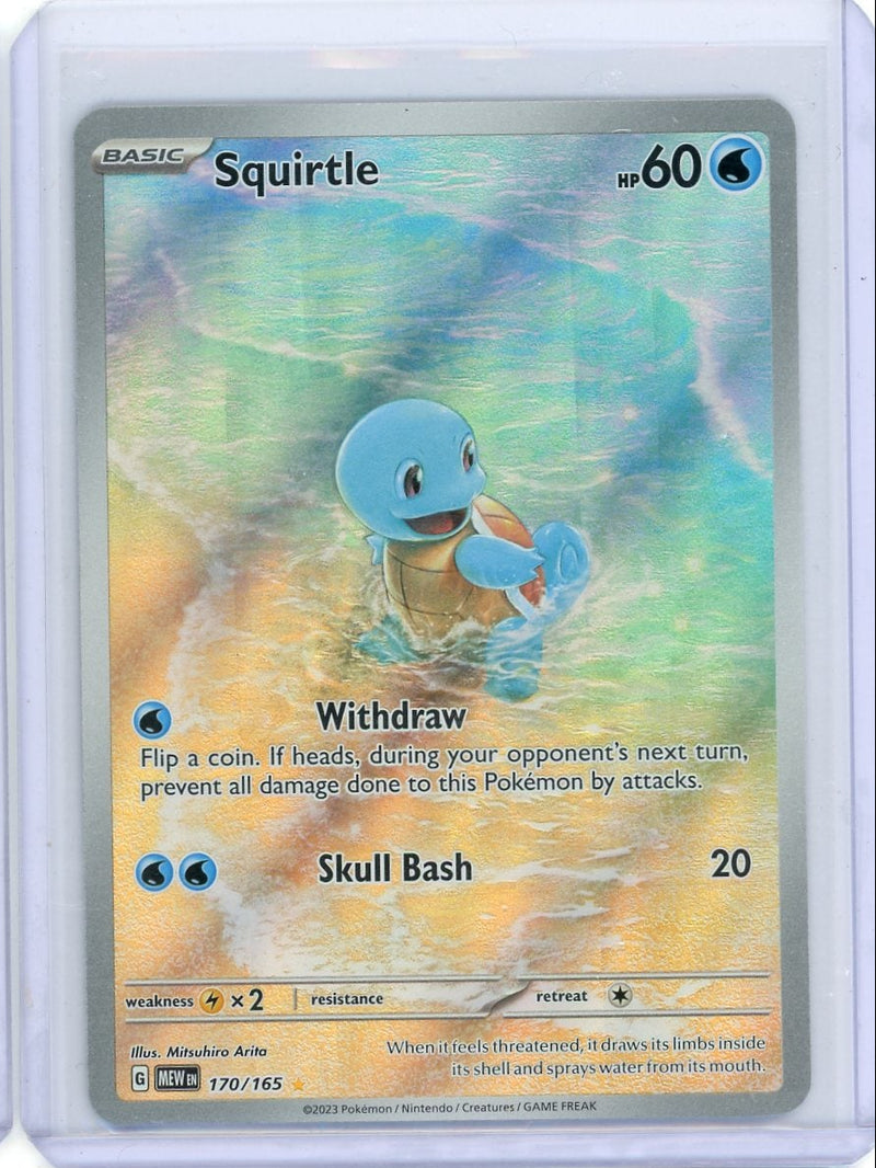 Squirtle 2023 Pokemon 151 Illustration Rare 