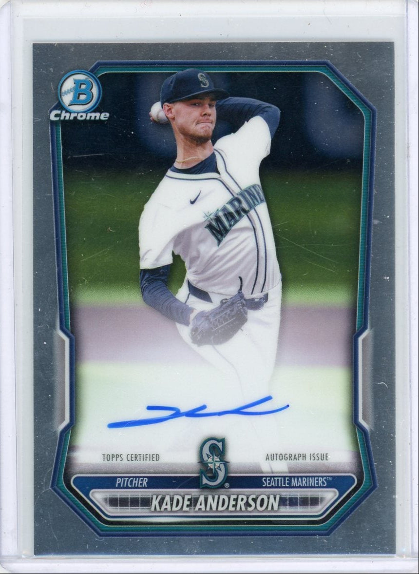 Kade Anderson 2026 Bowman Chrome Auto