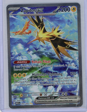 Zapdos ex Pokémon Scarlet & Violet 151 Special Illustration Rare #202/165