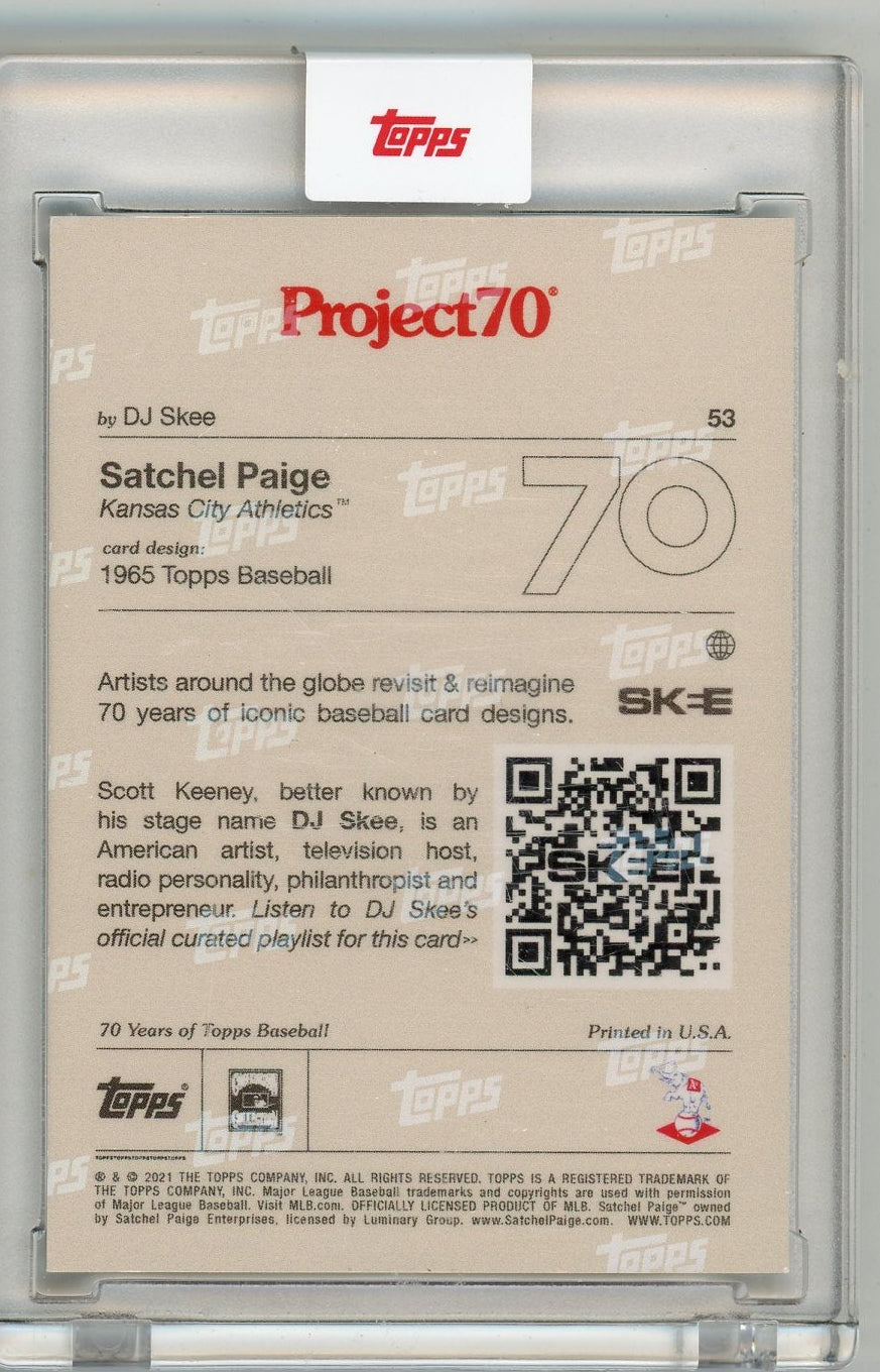 Satchel Paige Project70 by DJ Skee #53 /5368