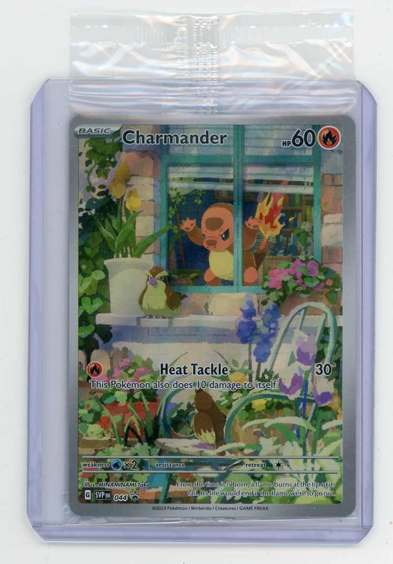 Charmander 2023 Pokemon Black Star Promo rare holo 044 sealed