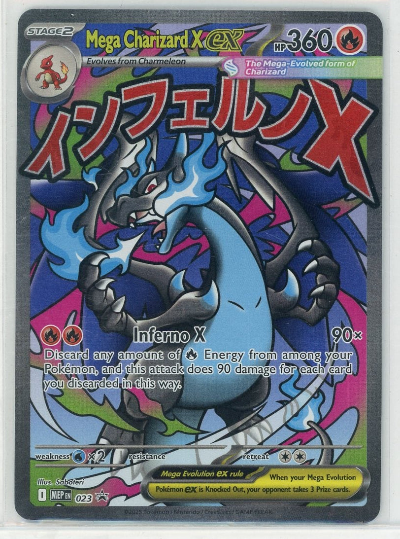 Mega Charizard X Pokémon Mega Evolution Promo #023