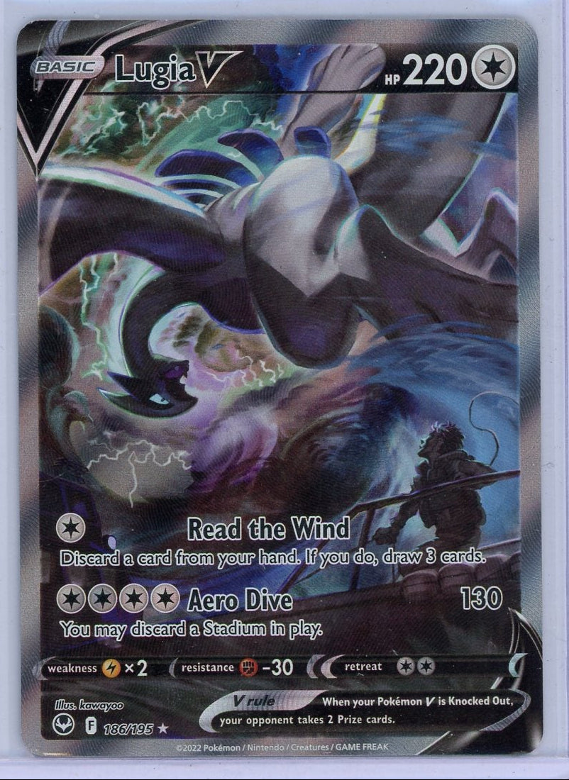 Lugia V Pokémon Silver Tempest Ultra Rare #186/195
