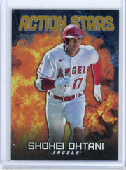 Shohei Ohtani 2023 Topps Update Action Stars #'d 51/75