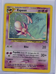 Espeon Pokemon Neo Discovery Holofoil #1/75