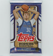2025-26 Topps Basketball Hobby Pack