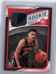 Trae Young 2018-19 Panini Donruss Rookie Jerseys relic