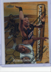 Patrick Ewing 1997 Topps Finest Showstoppers W/Coating