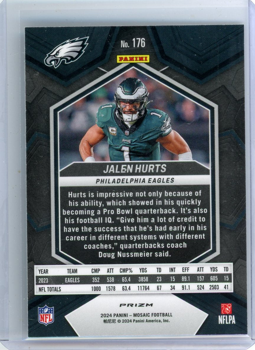 Jalen Hurts 2024 Panini Mosaic Genesis