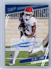 CeeDee Lamb 2020 Panini Prestige RC Auto