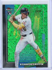 Konnor Griffin 2026 Topps Finest Green Mini Diamond Rookie #'d 24/99
