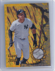 Aaron Judge 2026 Topps Chrome Logofractor Wrecking Crew gold ref. #'d 09/50