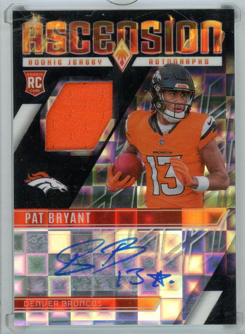 Pat Bryant 2025 Panini Phoenix Ascension Rookie Jersey Autographs #'d 07/99