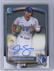 Jac Caglianone 2025 Bowman Chrome autograph