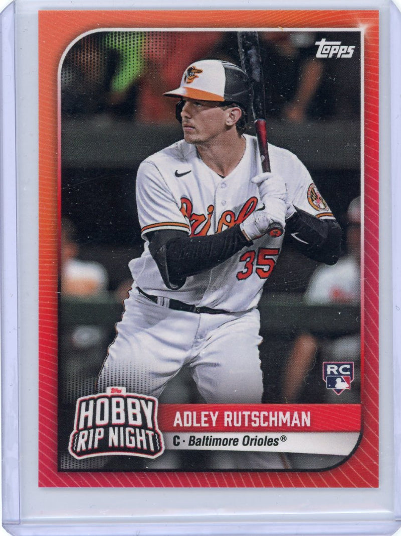 Adley Rutschman 2022 Topps Hobby Rip Night red rookie card