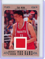 Yao Ming 2007-08 Fleer Feel the Game jersey relic