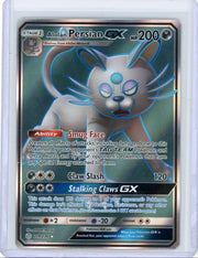 Alolan Persian GX Pokémon Cosmic Eclipse Ultra Rare #219/236