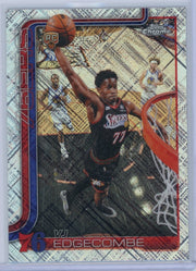 VJ Edgecombe 2025-26 Topps Chrome Update Skylight Refractor RC