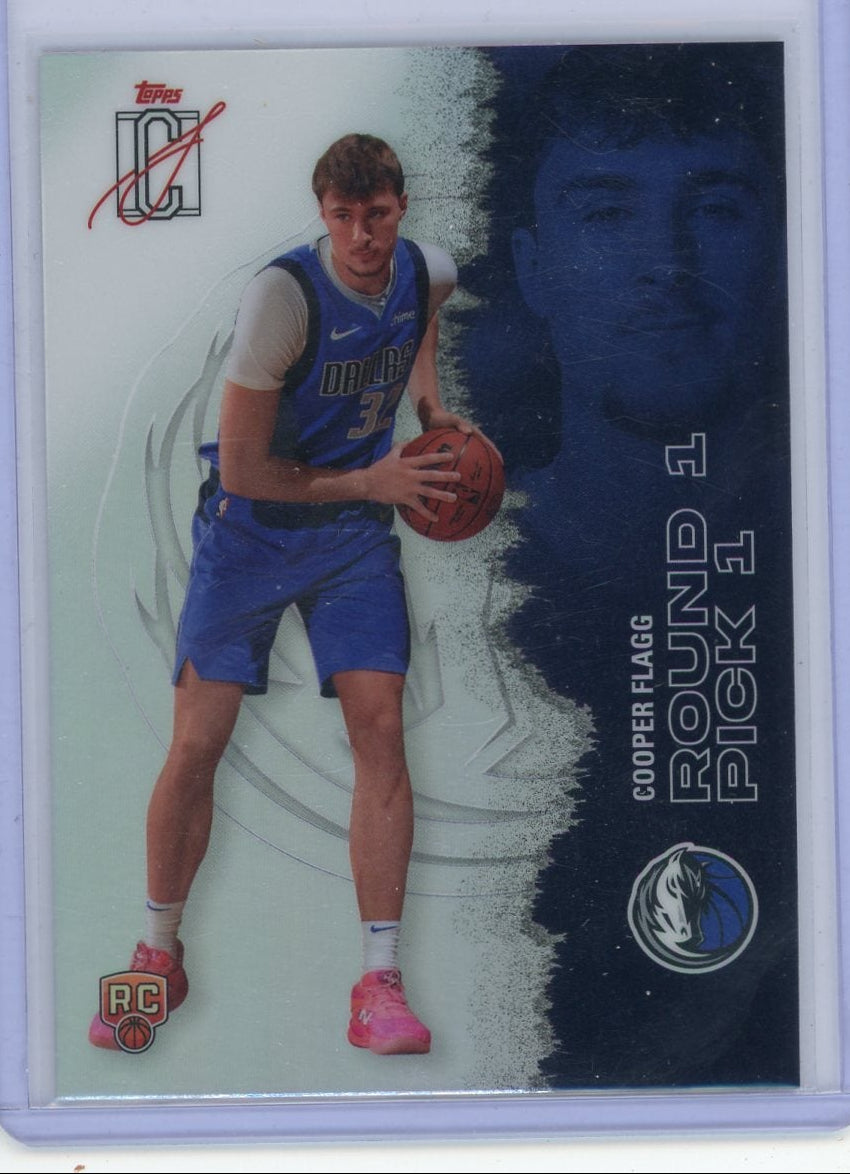 Cooper Flagg 2025-26 Topps Signature Class Chrome Refractor RC