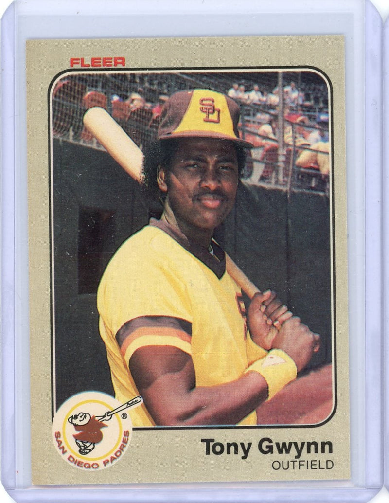 Tony Gwynn 1983 Fleer 