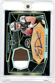 Sam Darnold 2018 Panini Obsidian Rookie Jersey Auto Orange #'d 23/50