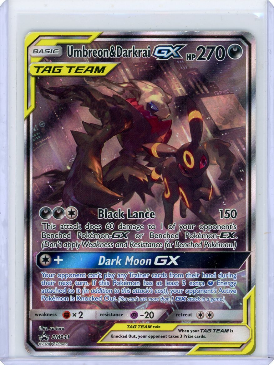 Umbreon Darkrai GX Tag Team Promo MP #SM241