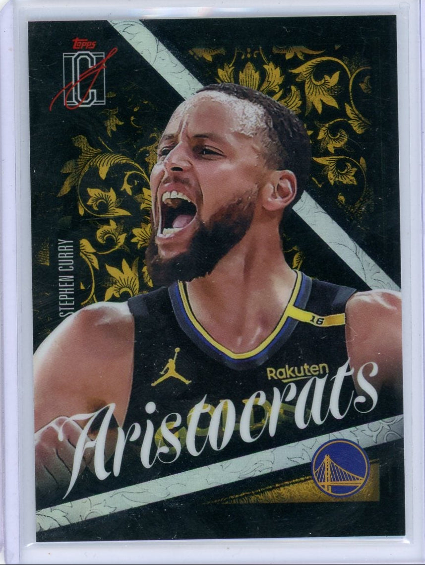 Steph Curry 2025-26 Topps Signature Class Aristocrats SP