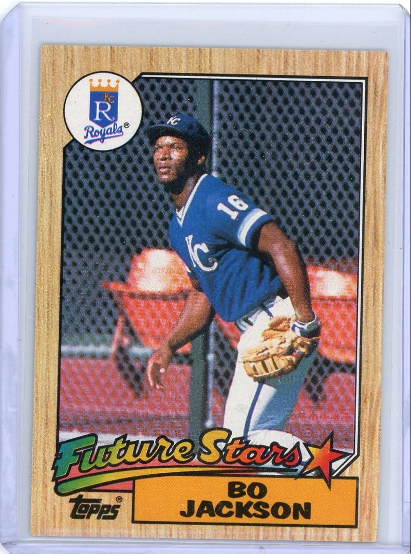 Bo Jackson 1987 Topps Future Stars 