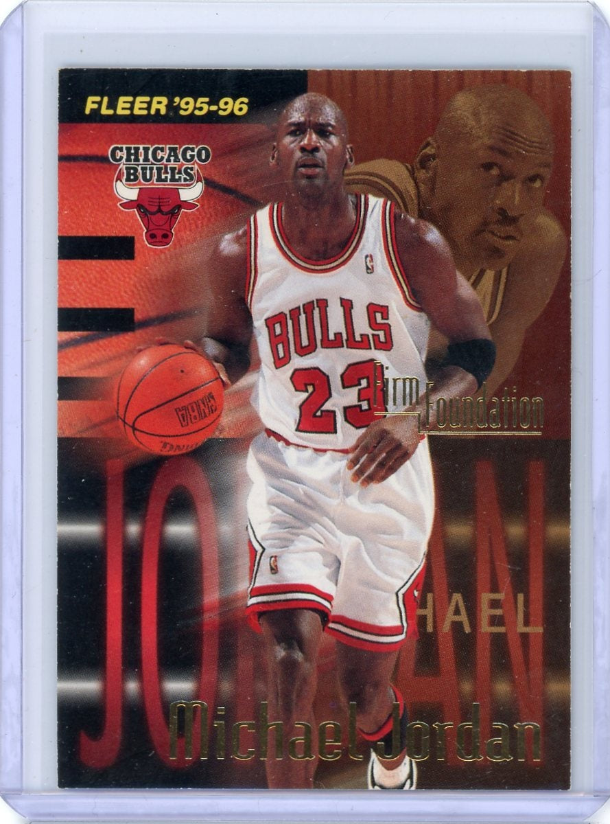 Michael Jordan 1996 Fleer Firm Foundation