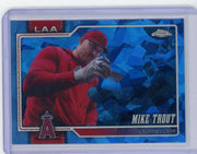 Mike Trout 2026 Topps Chrome Sapphire SP Image Variation