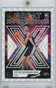 Victor Wembanyama 2023-24 Panini Donruss Great X-Pectations No.10