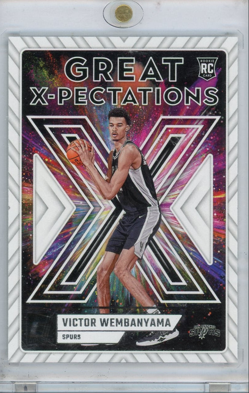 Victor Wembanyama 2023-24 Panini Donruss Great X-Pectations No.10
