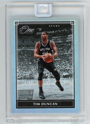 Tim Duncan 2019-20 Panini One and One Legends #'d 01/99