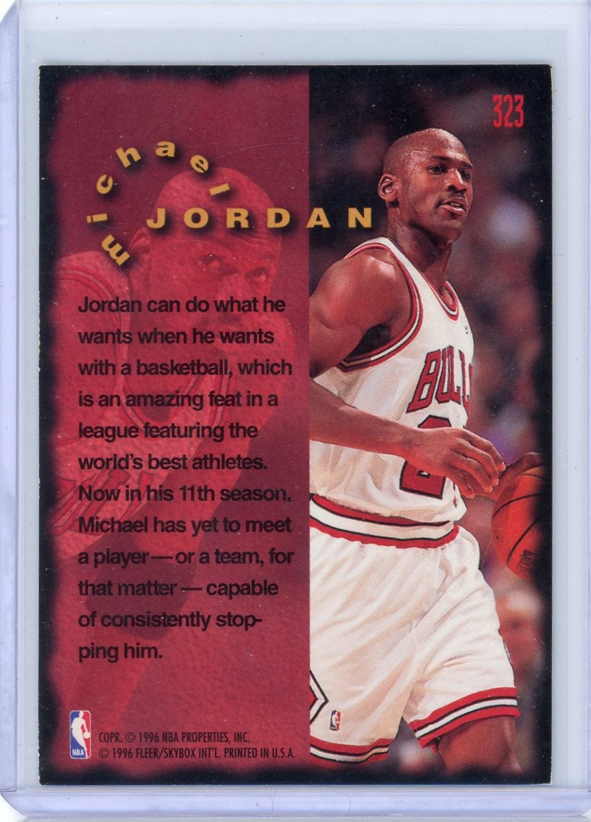 Michael Jordan 1996 Fleer Firm Foundation