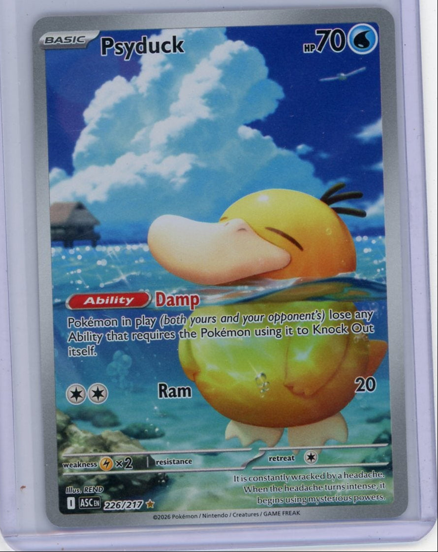 Psyduck Pokémon Ascended Heroes Illustration Rare #226/217