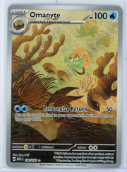Omanyte Pokémon 151 Illustration Rare #180/165