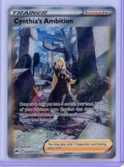 Cynthia's Ambition Pokémon Crown Zenith Ultra Rare #GG60/GG70