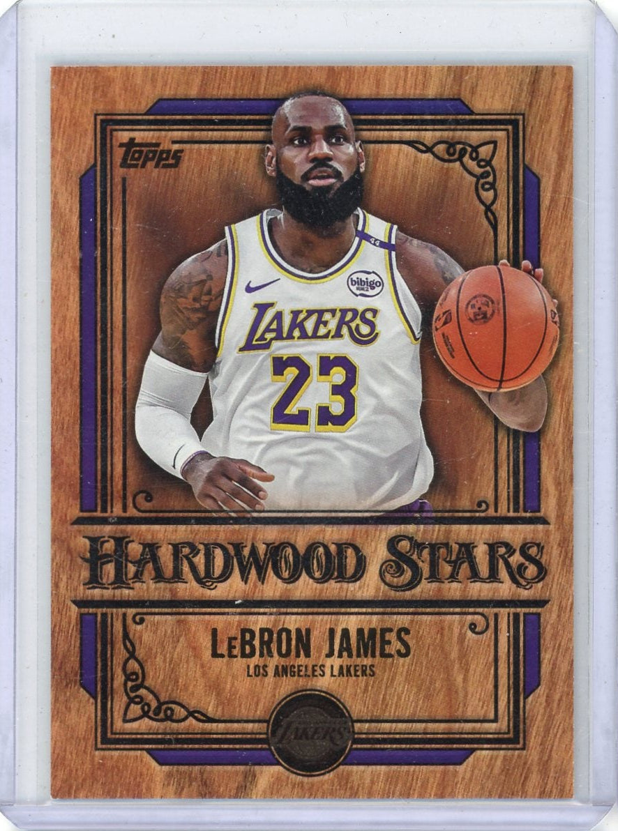 LeBron James 2025-26 Topps Hardwood Stars SSP